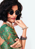 Fancy Silk Wedding Wear Wedding Saree 11 Pieces Catalog