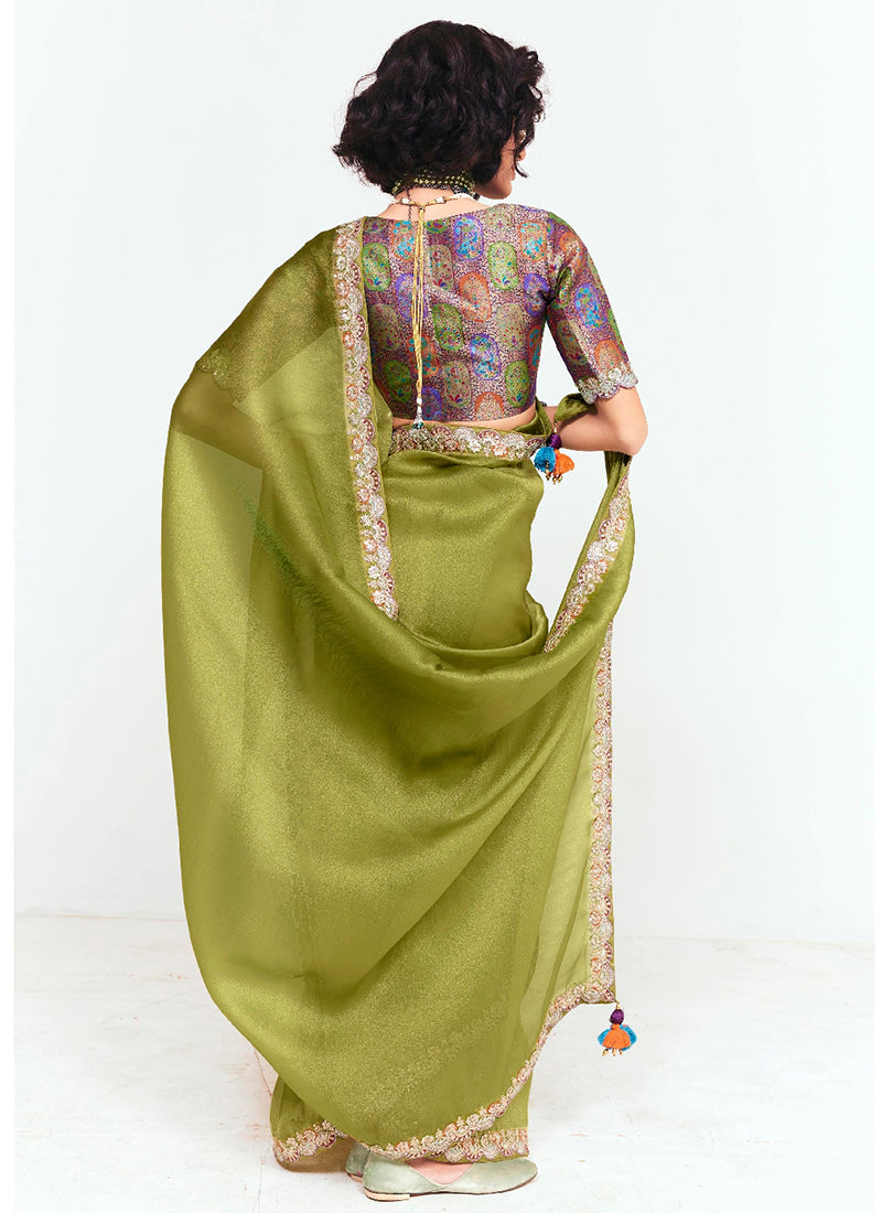 Fancy Silk Wedding Wear Wedding Saree 11 Pieces Catalog