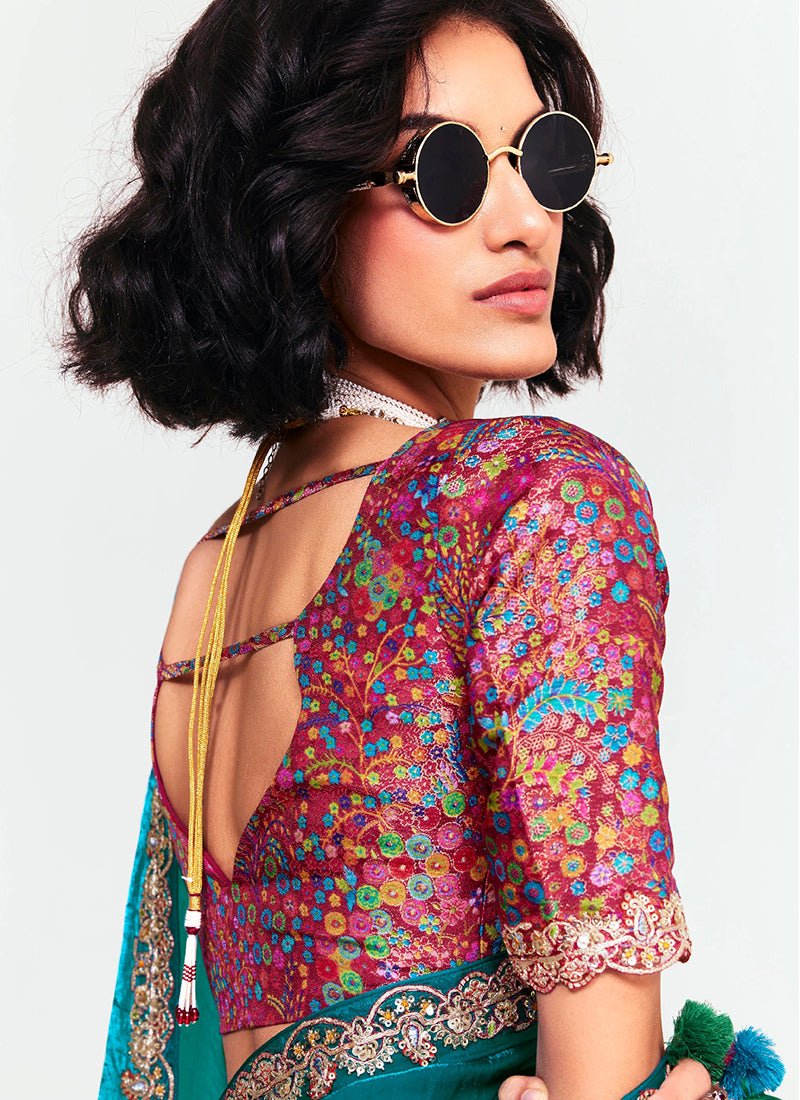 Fancy Silk Wedding Wear Wedding Saree 11 Pieces Catalog