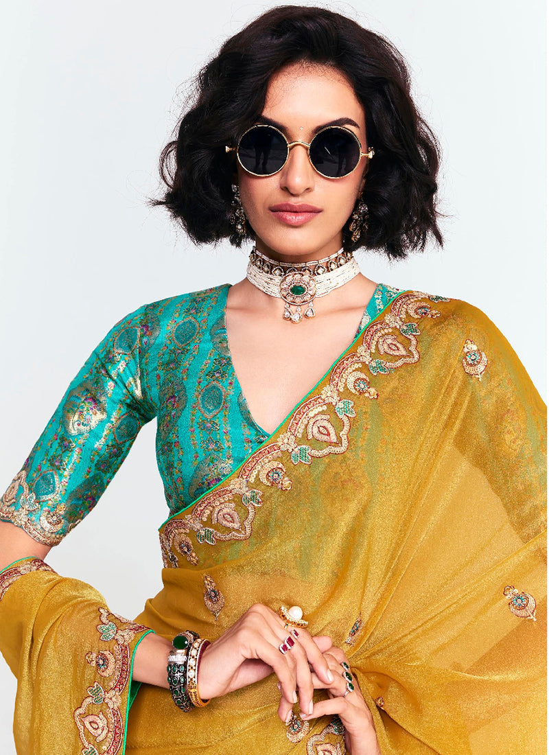 Fancy Silk Wedding Wear Wedding Saree 11 Pieces Catalog