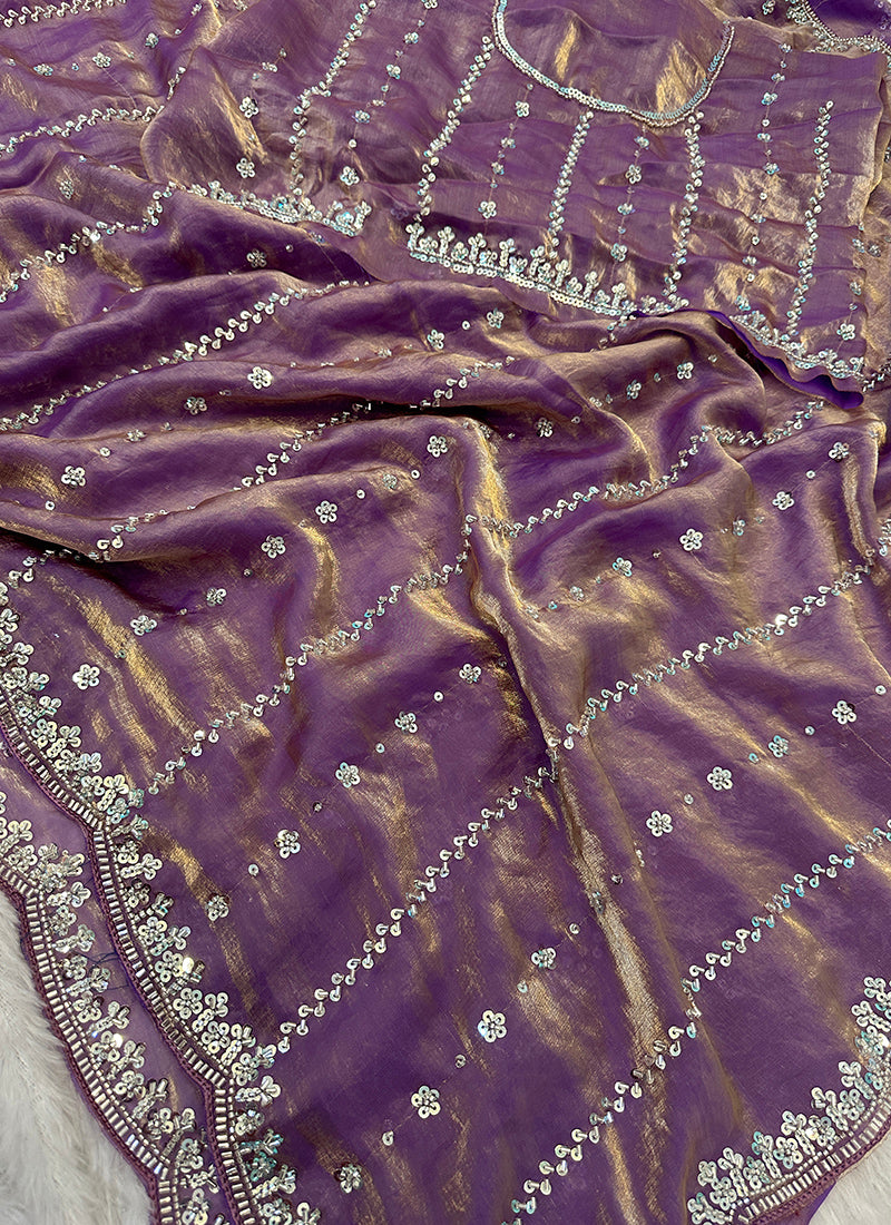 Fendi Satin Festival Wear Saree 10 Pieces Catalog