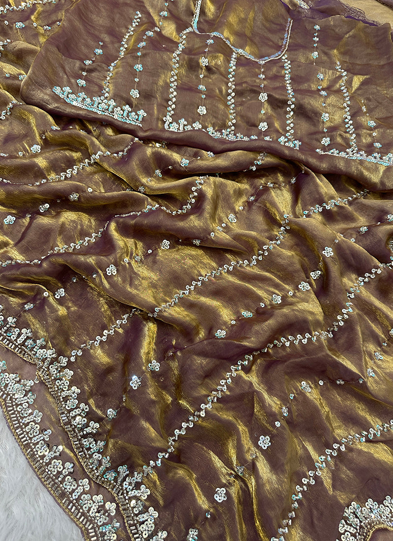 Fendi Satin Festival Wear Saree 10 Pieces Catalog