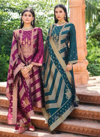 SILKORIYA Pure Banglory Silk Occasional Wear Unstitched Salwar Suit 4 Pieces Catalog