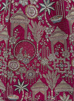 Rani Pink Silk Embroidery Work Wedding Wear Lehenga Choli SW663350