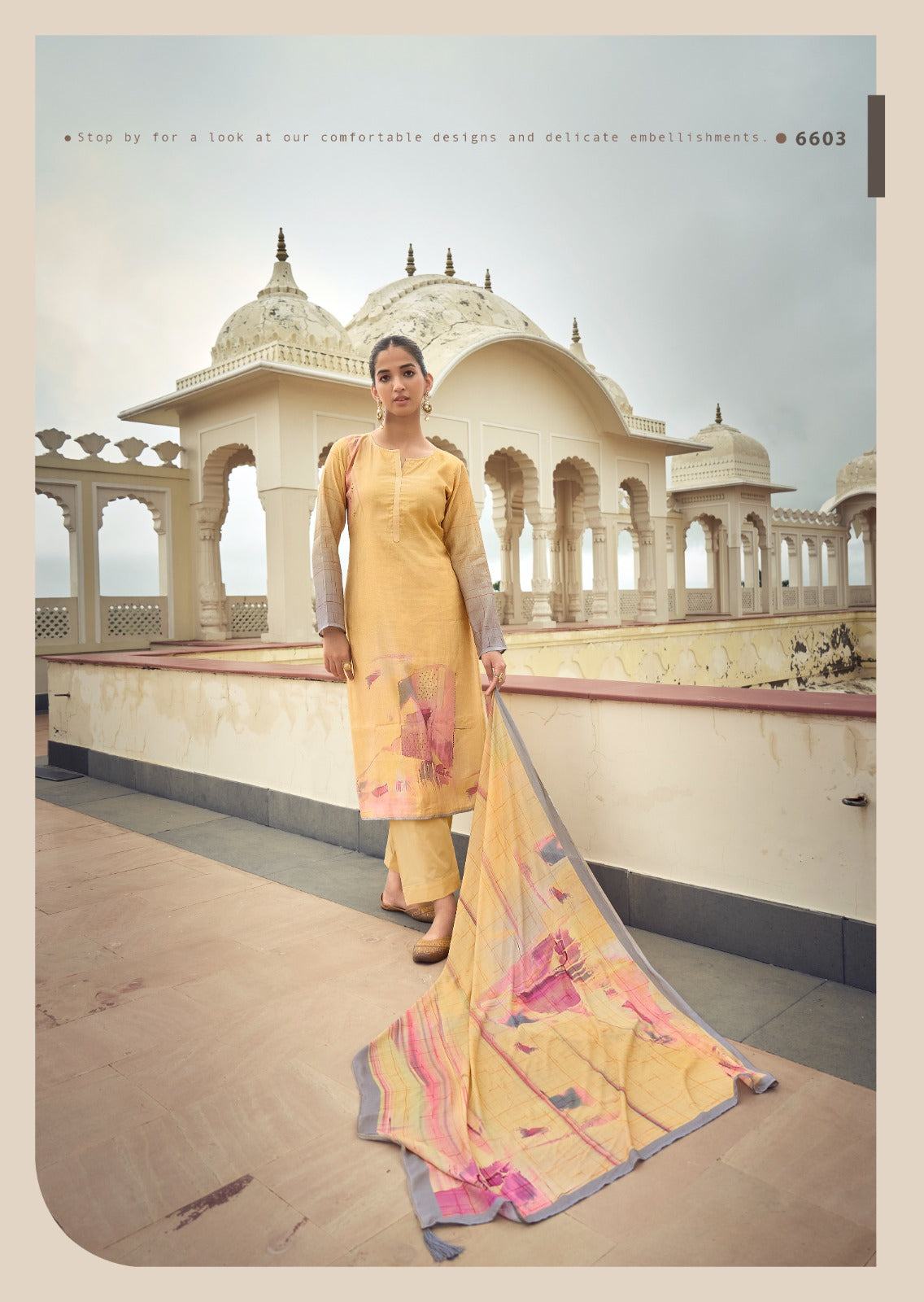 EKNOOR Musline Silk Digital Print Casual Wear Unstitched Salwar Suit 6 Piece Catalogue