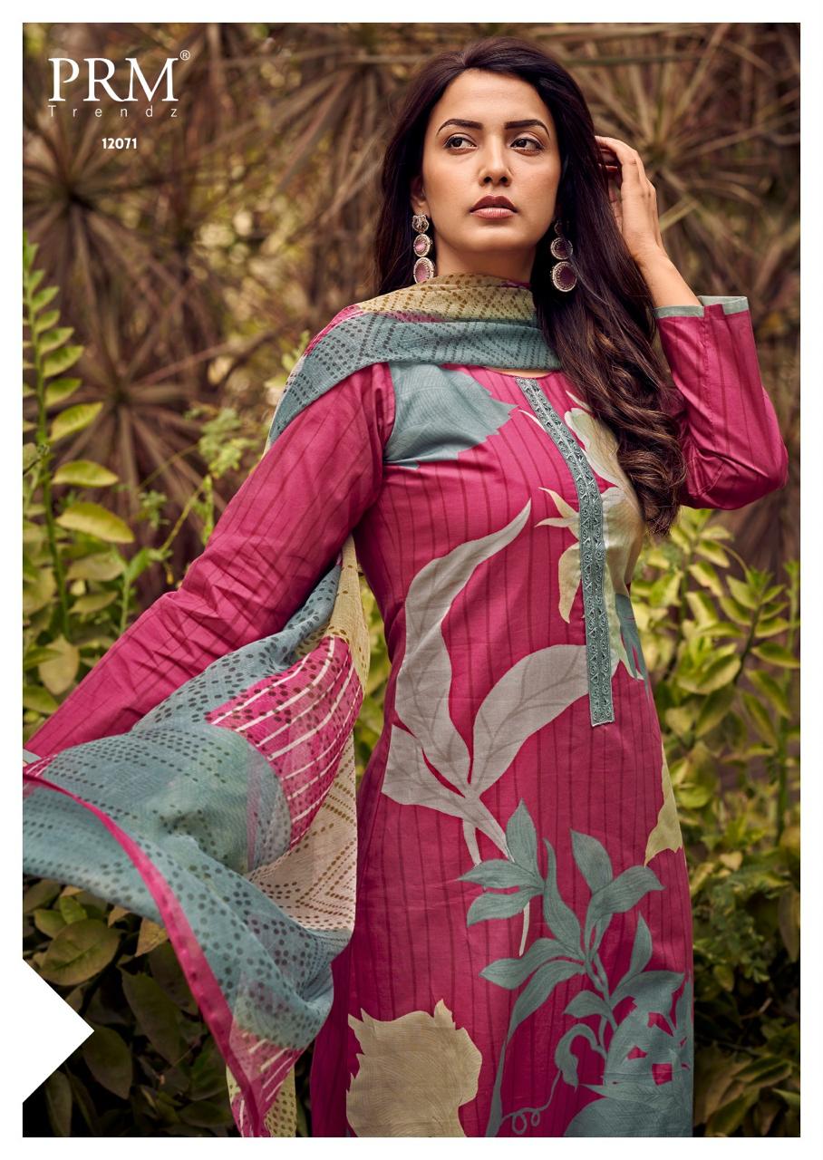 BRISCA Lawn Cotton With Digital Print Festival Wear Unstitched Salwar Suit 6 Piece Catalogue