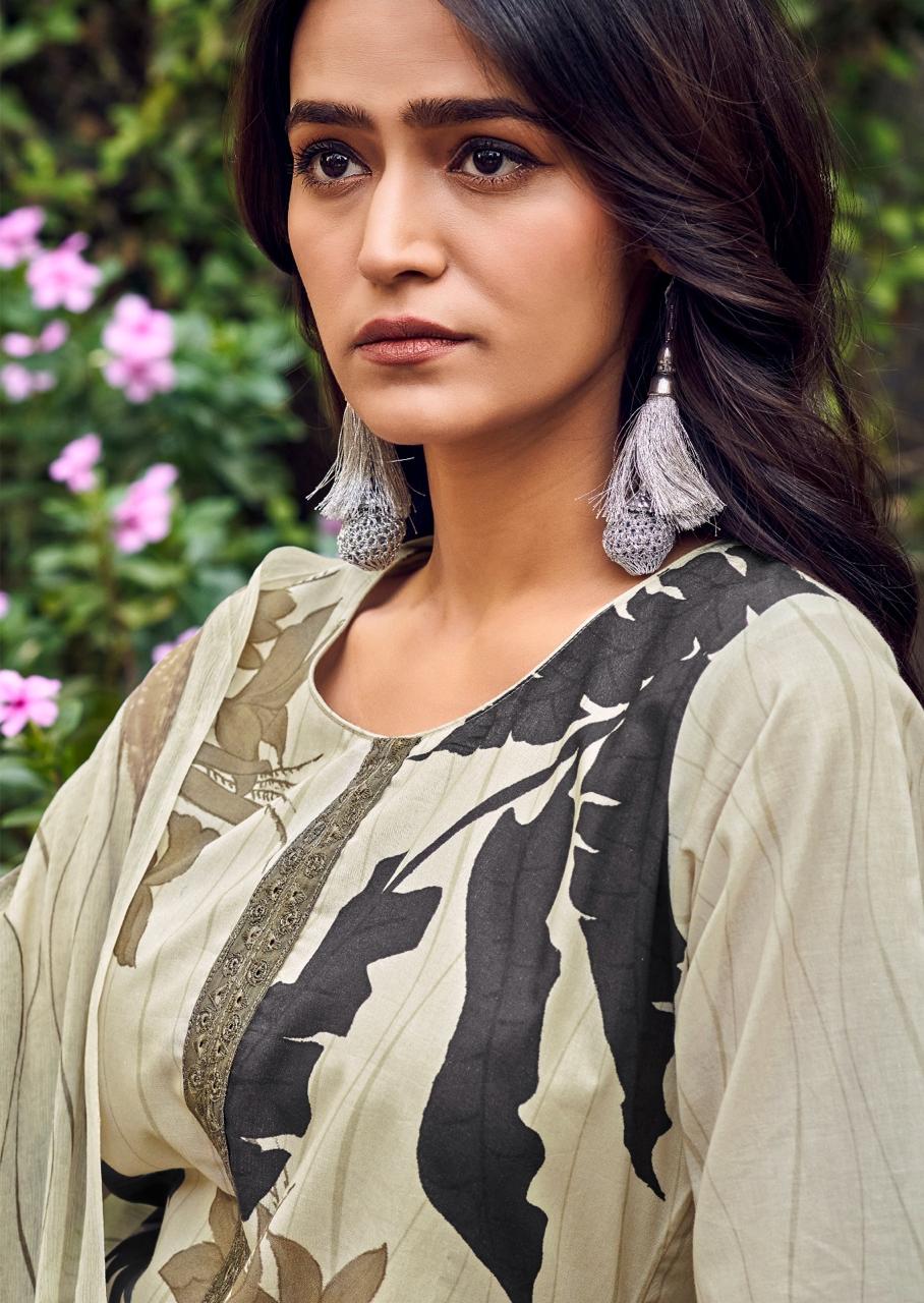 BRISCA Lawn Cotton With Digital Print Festival Wear Unstitched Salwar Suit 6 Piece Catalogue