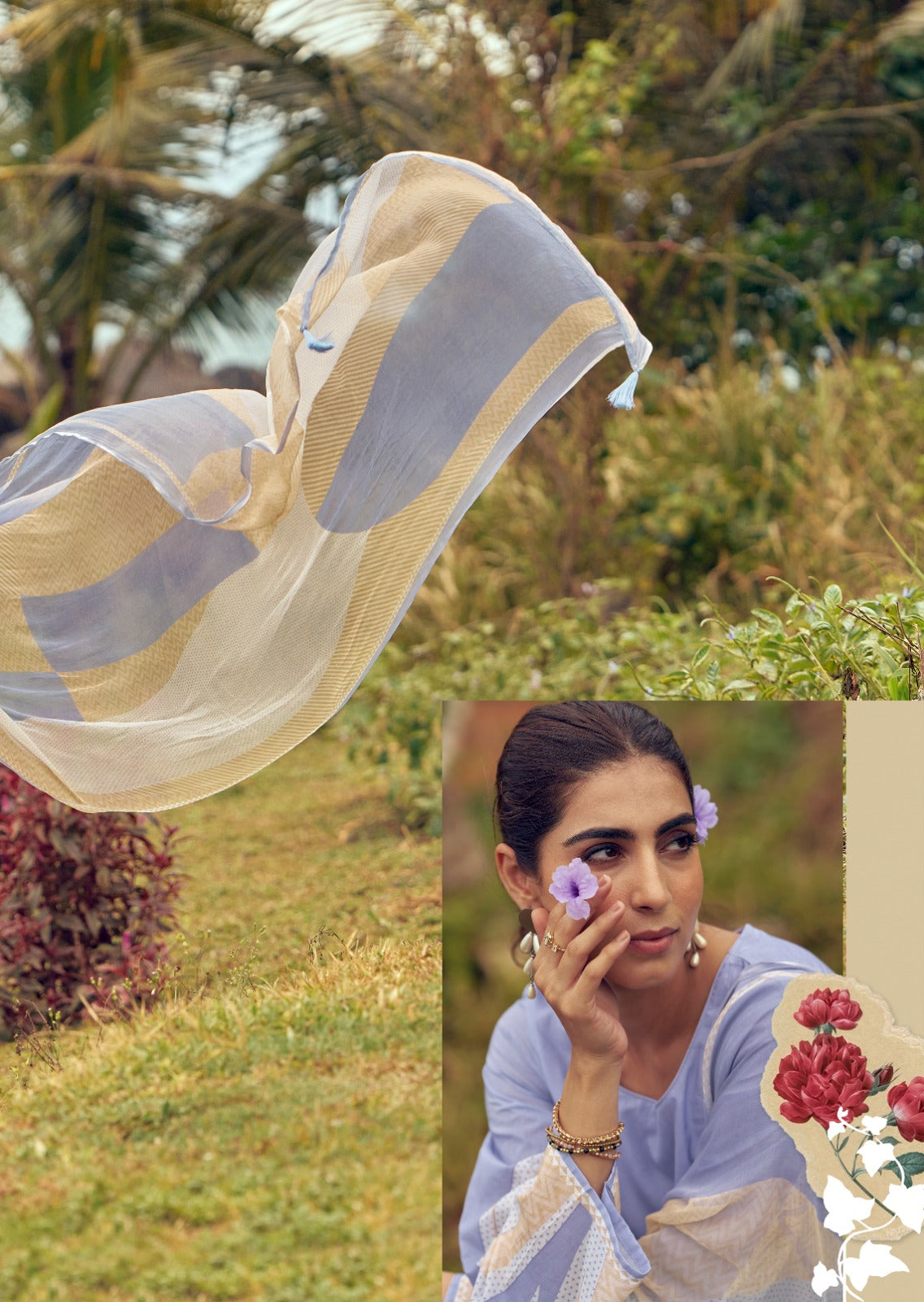 SAFINA Lawn  Cotton With DIgital Printed Festival Wear Unstitched Salwar Suit 6 Piece Cataloge