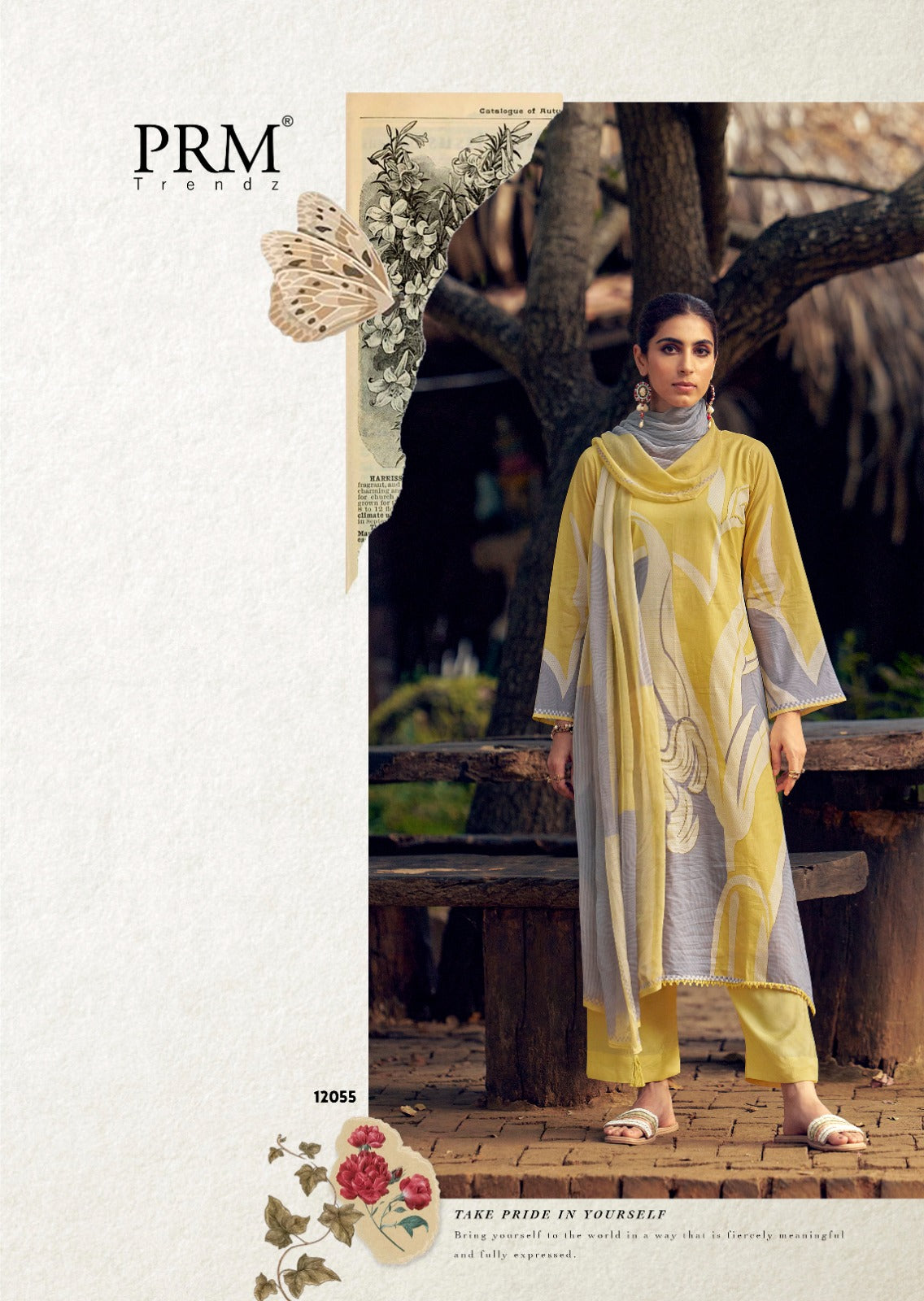 SAFINA Lawn  Cotton With DIgital Printed Festival Wear Unstitched Salwar Suit 6 Piece Cataloge