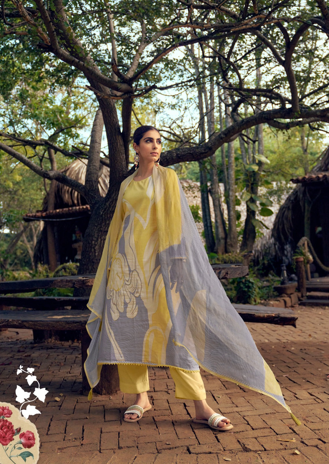 SAFINA Lawn  Cotton With DIgital Printed Festival Wear Unstitched Salwar Suit 6 Piece Cataloge