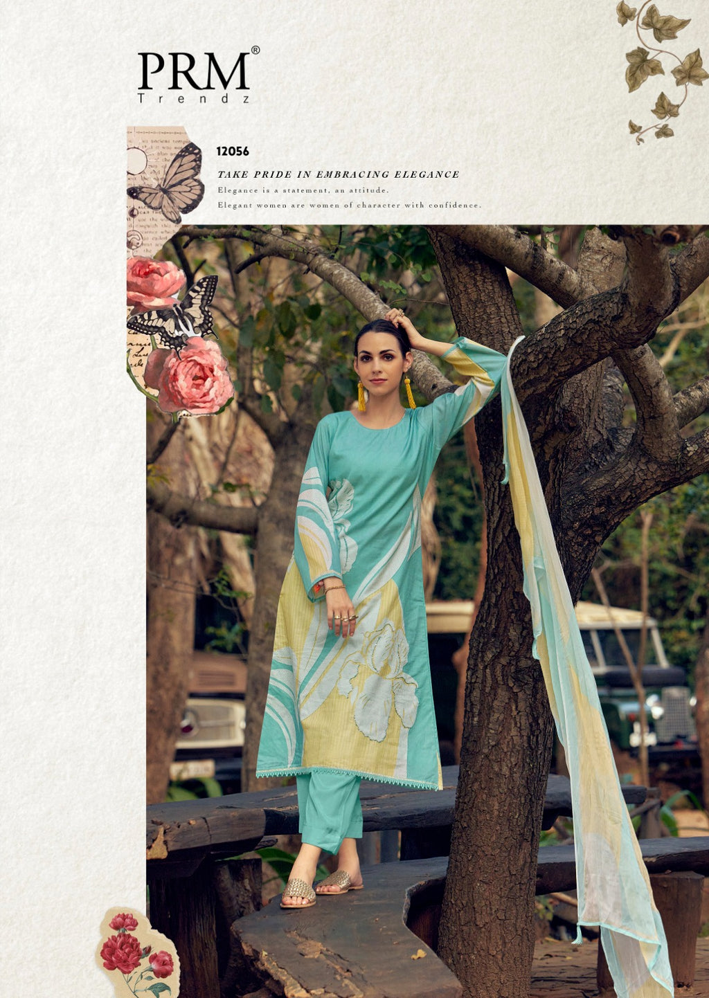 SAFINA Lawn  Cotton With DIgital Printed Festival Wear Unstitched Salwar Suit 6 Piece Cataloge