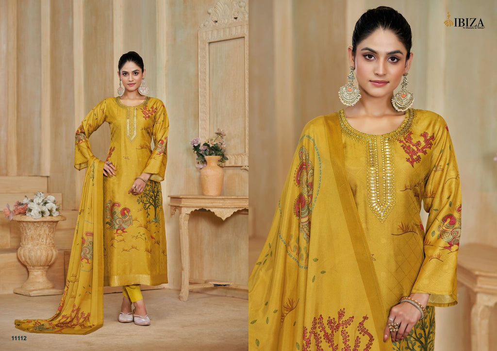 AVANTIKA Pure Silk Digital Print Work Casual Wear Salwar Suit 4 Pieces Catalog
