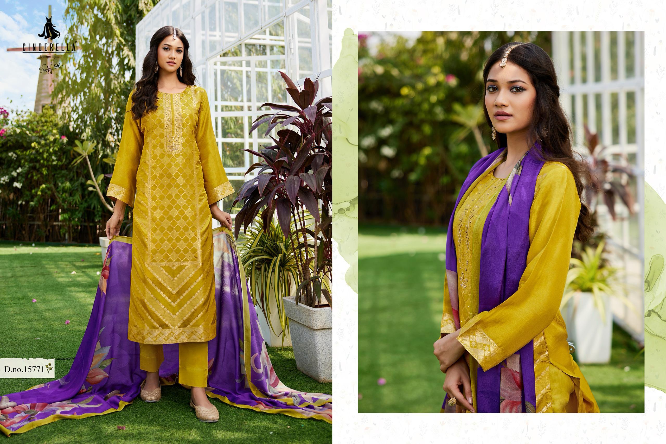 ASHKI Pure Rancard Silk Occasional Wear Unstitched Salwar Suit 4 Pieces Catalog