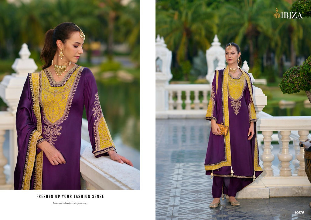 RASM Pure Gajji Silk Eid Wear Unstitched Salwar Suit 4 Pieces Catalog