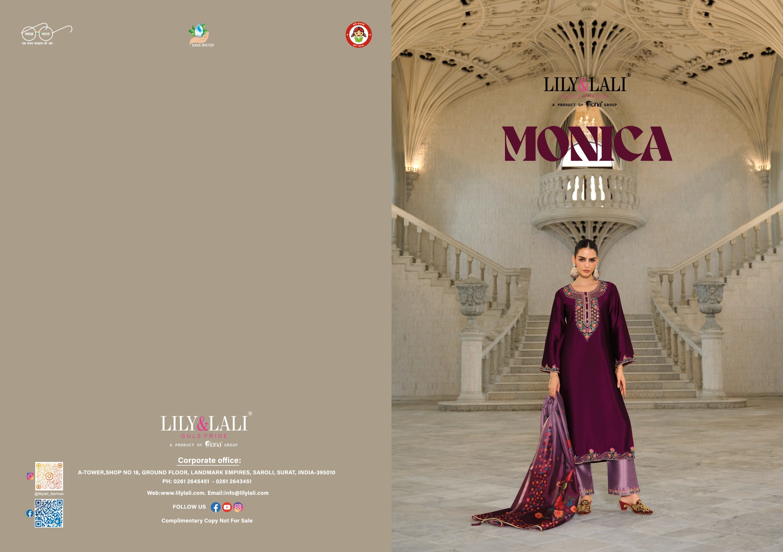 Monica Fancy Silk Hand Work Festival Wear  Readymde Salwar Suit 4 Catalogue