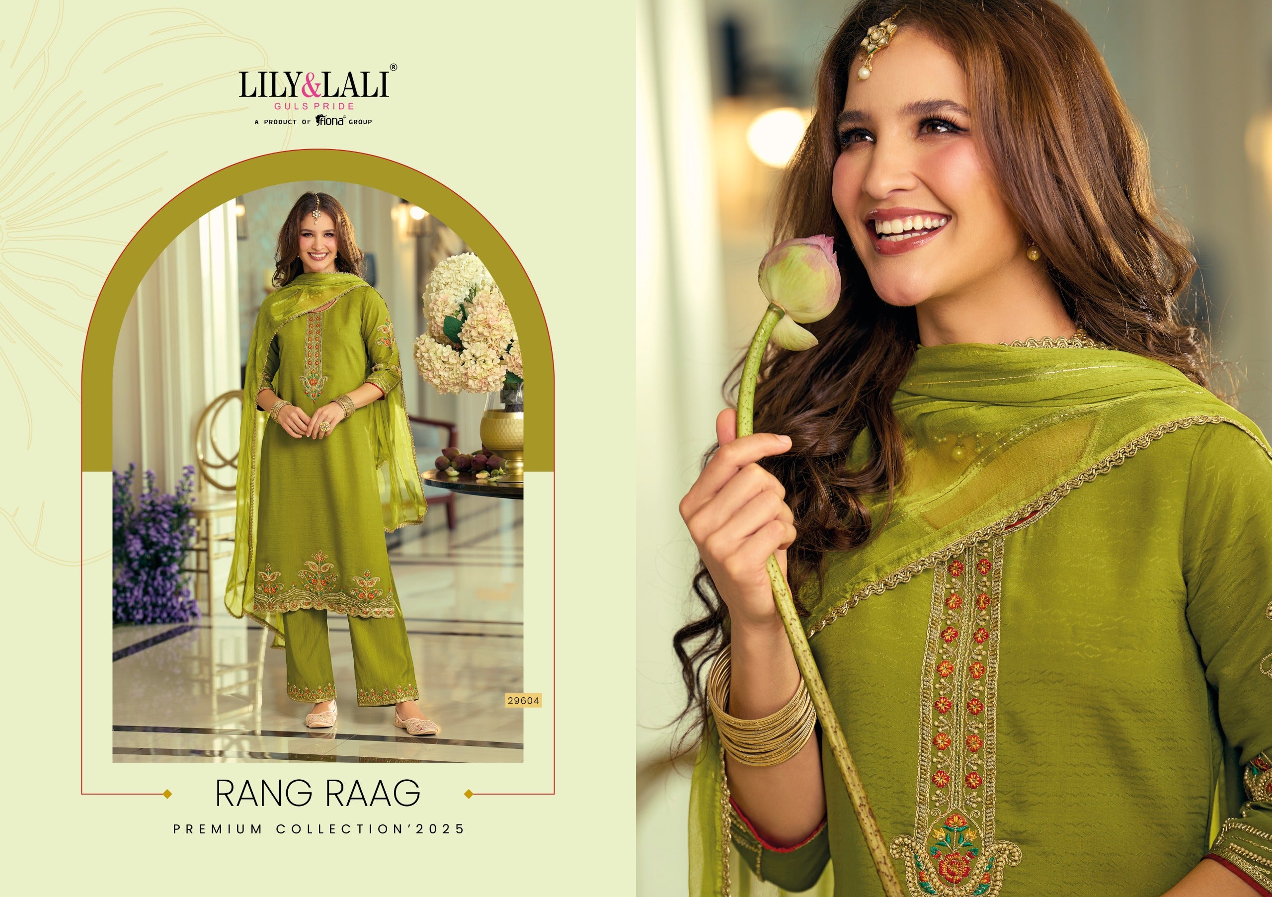 Rang Raag Viscose Silk Embroidery And Hand Work Festive Wear Readymade Salwar Suit 4 Piece Catalogue