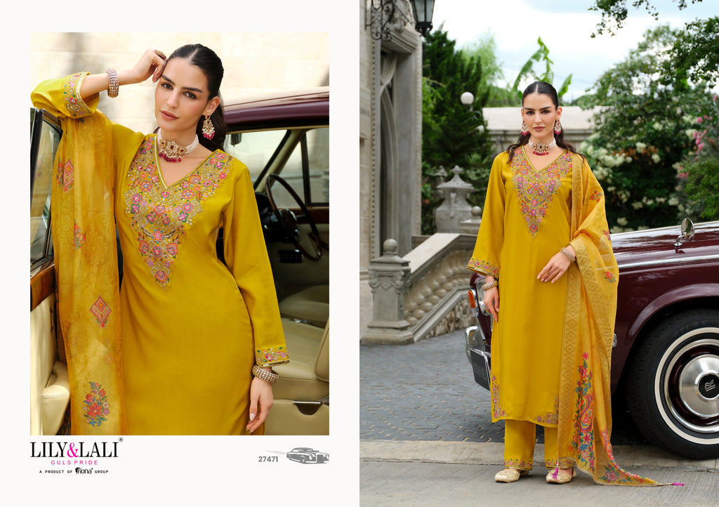 Ibadat Handwork Fancy Viscose Silk Eid Special Readymade Salwar Suit 4 Pieces Catalog