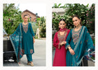 Ibadat Handwork Fancy Viscose Silk Eid Special Readymade Salwar Suit 4 Pieces Catalog