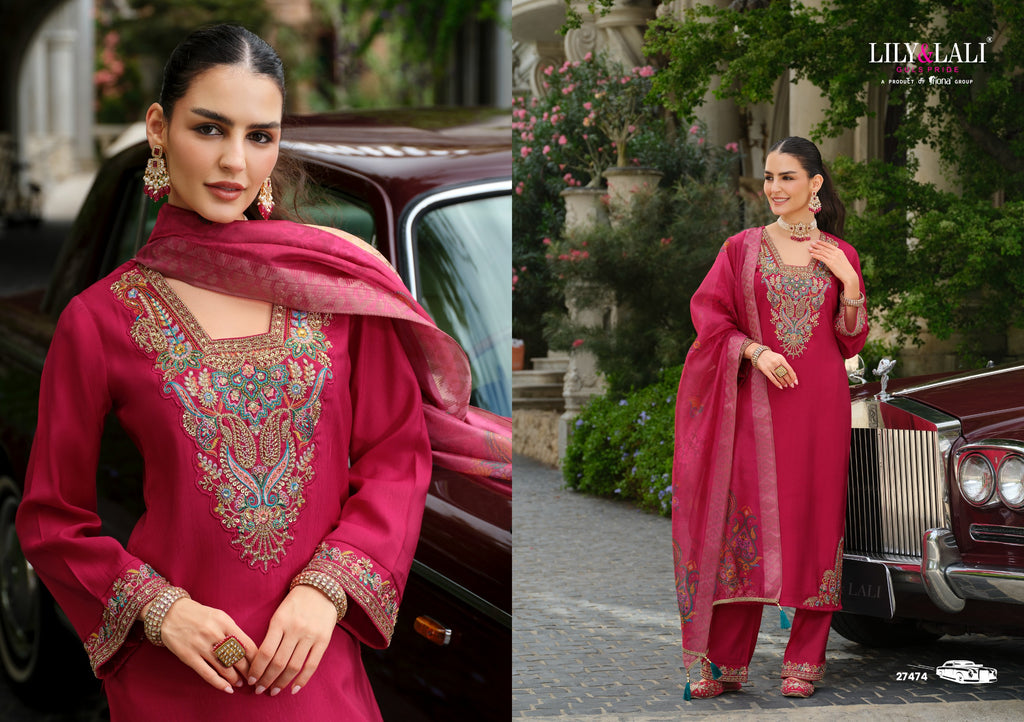 Ibadat Handwork Fancy Viscose Silk Eid Special Readymade Salwar Suit 4 Pieces Catalog