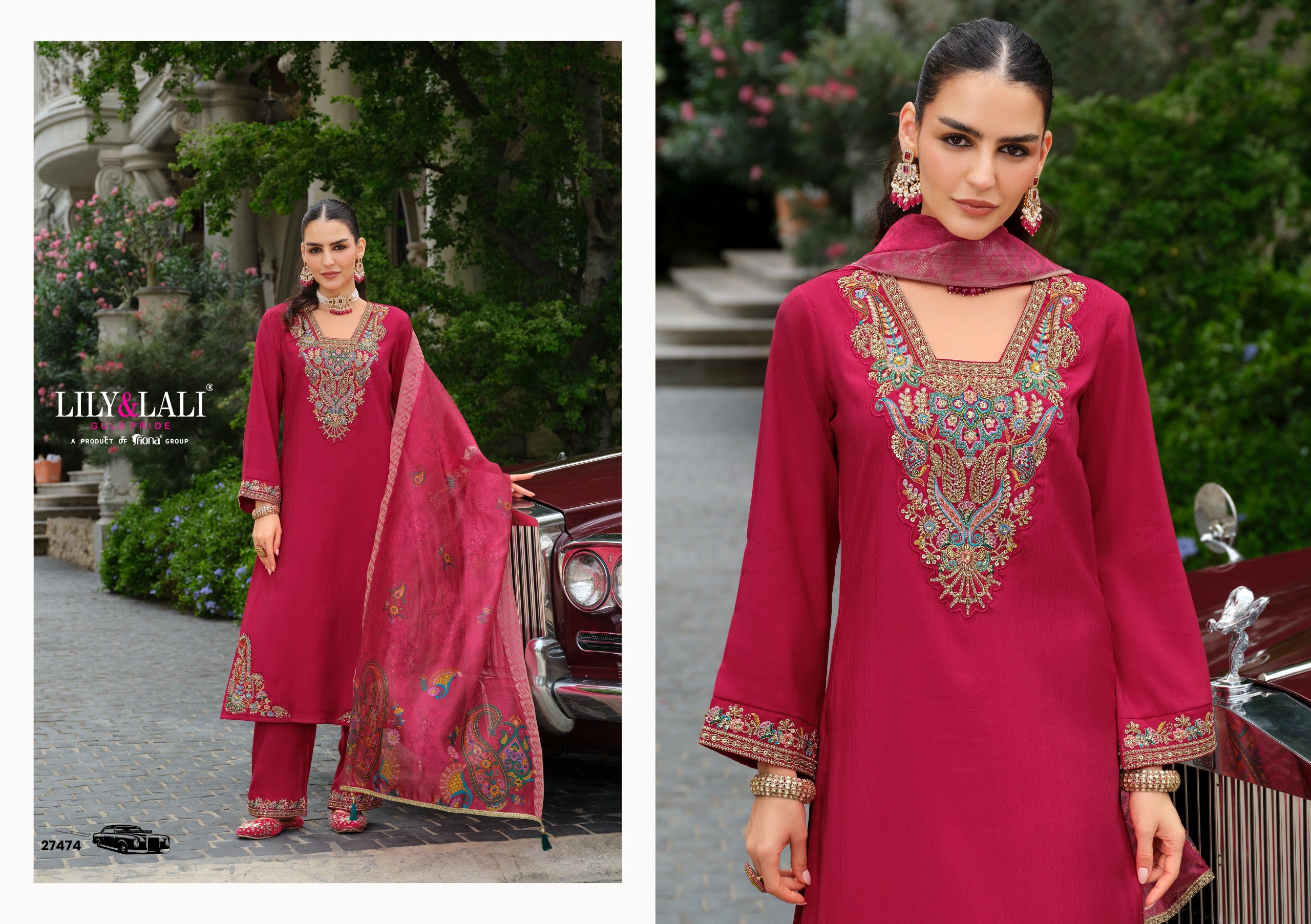 Ibadat Handwork Fancy Viscose Silk Eid Special Readymade Salwar Suit 4 Pieces Catalog