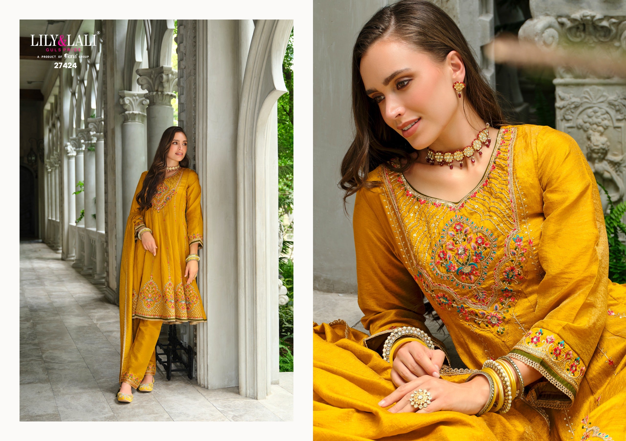 Sajni Embroidery Work Viscose Silk Occasional Wear Readymade Salwar Suit  4 Pieces Catalog