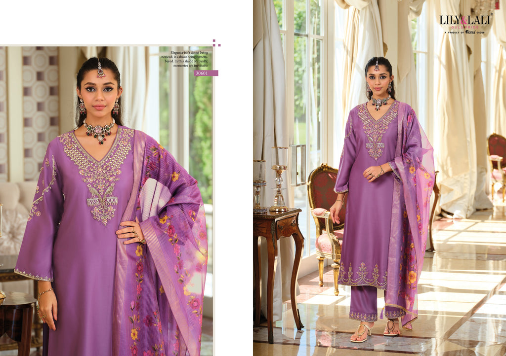 Jennifer Heavy Handwork Pure Viscose Gajji Silk Readymade Salwar Suit  4 Pieces Catalog